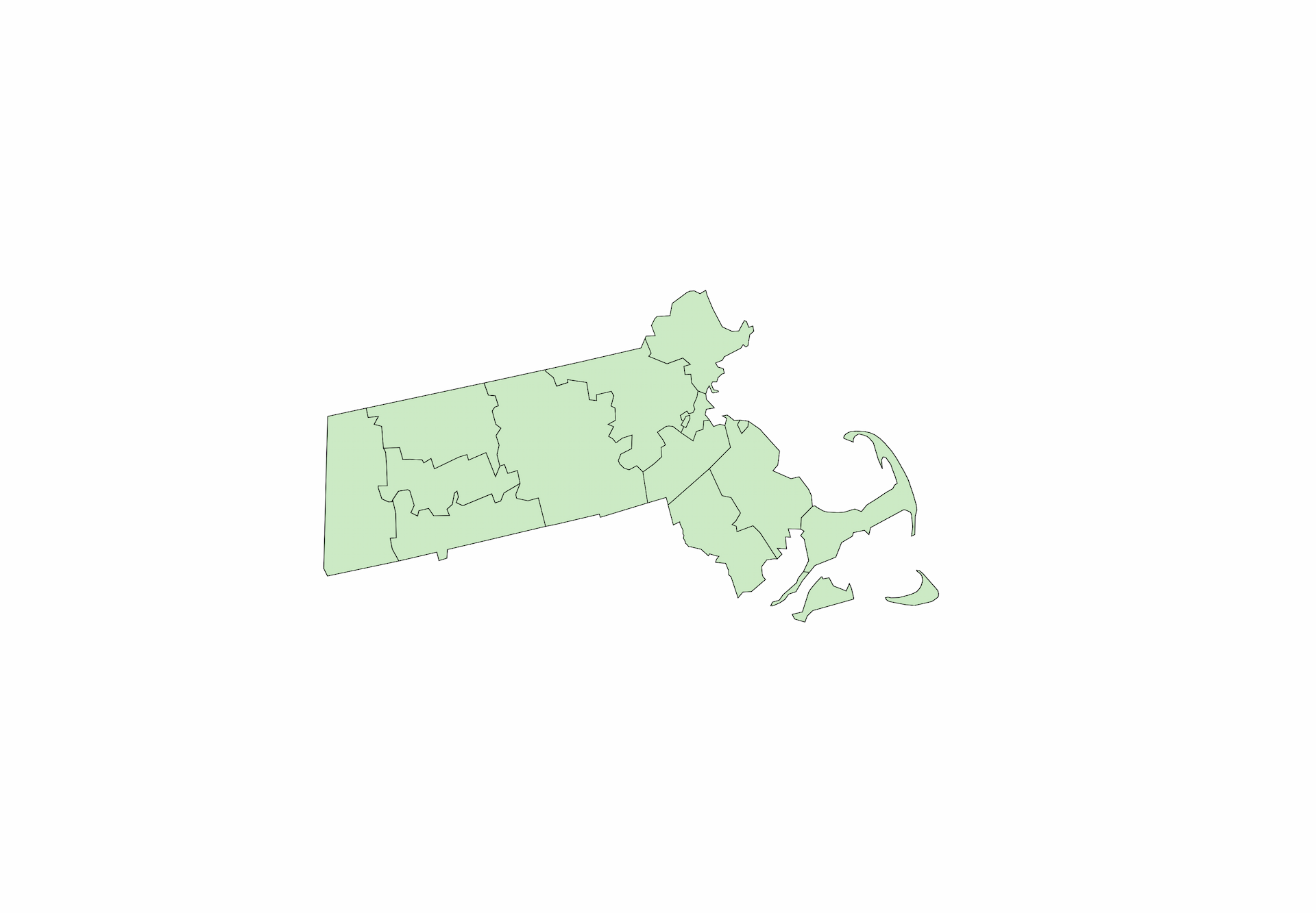Map of Massachusetts