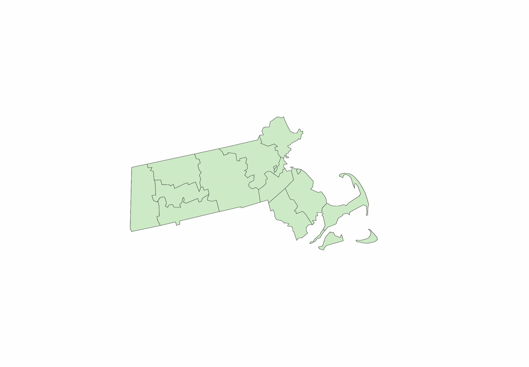 Map of Massachusetts