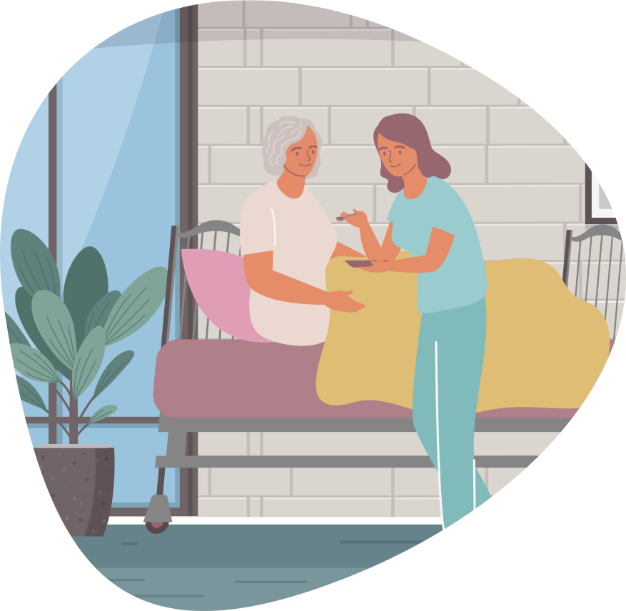 Private Duty Nursing illustration