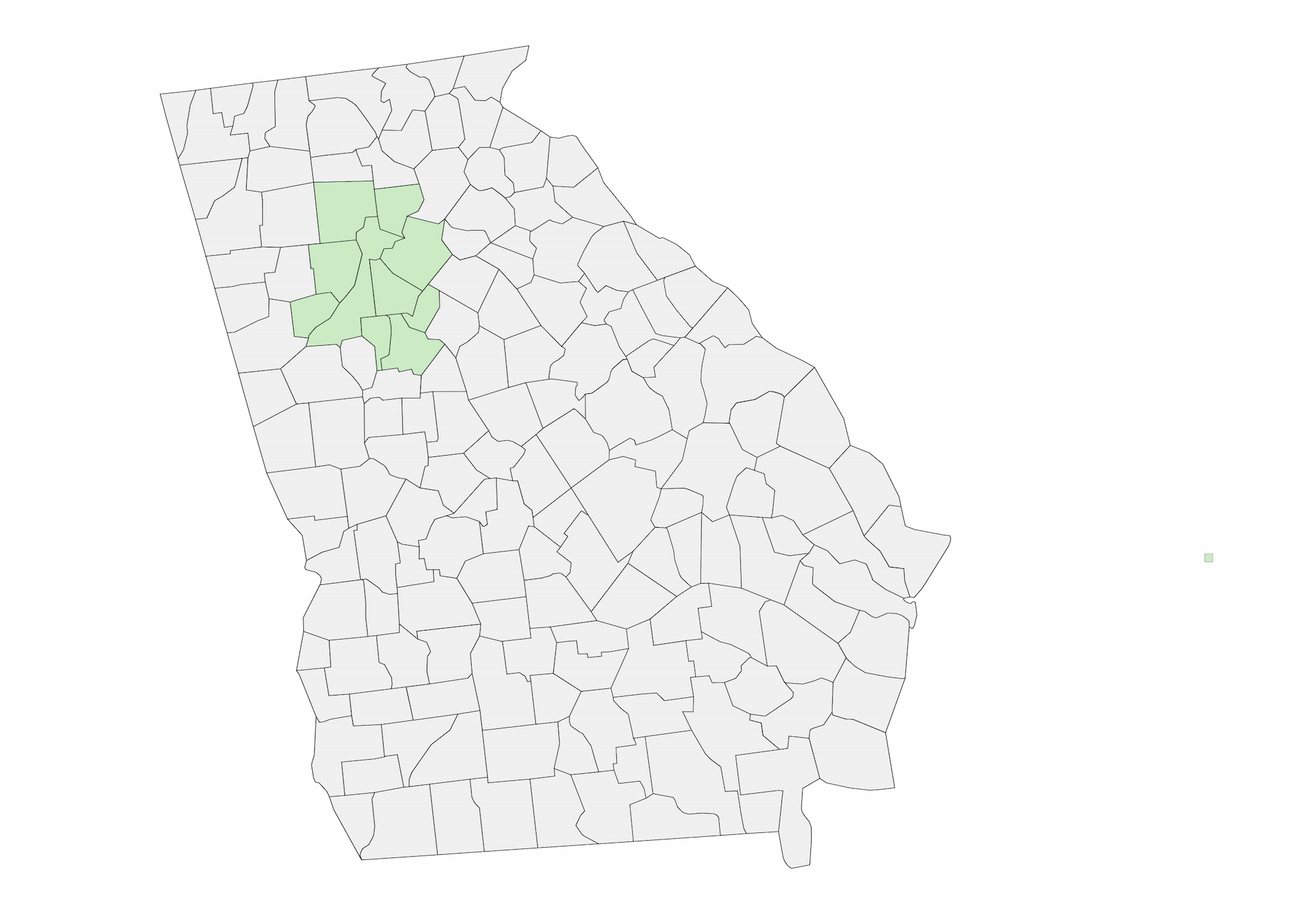 Map of Georgia